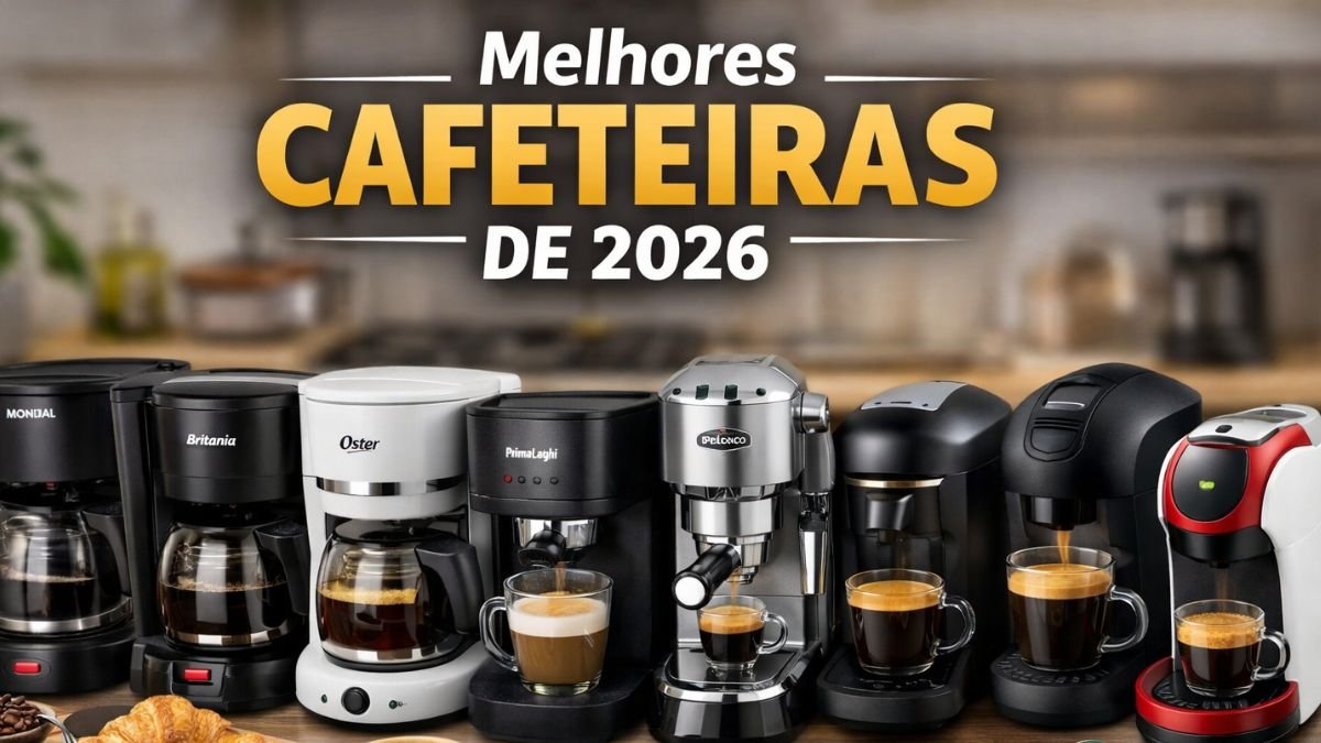 Cafeteiras de filtro elétricas avaliadas em review profissional de 2026, ideais para uso diário e economia.